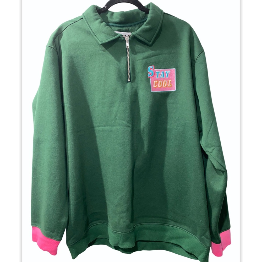 Stay Cool zip sweater